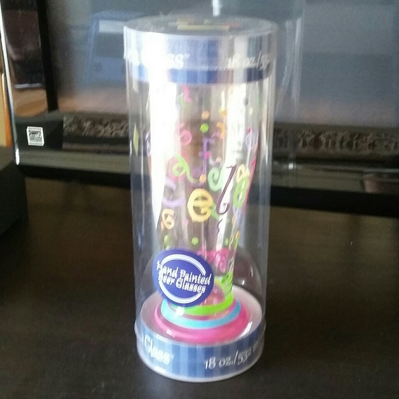 "Celebrate" Beer Glass - Picture 1 of 3